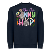 Navy Do the bunny hop Easter Heavyweight Sweatshirt - OliviaCreatesArt