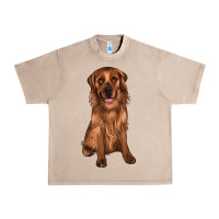 French Oak labrador Urban Heavy Tee - JahusDesignShop