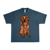 Midnight Navy labrador Urban Heavy Tee - JahusDesignShop