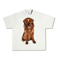 Pistachio labrador Urban Heavy Tee - JahusDesignShop