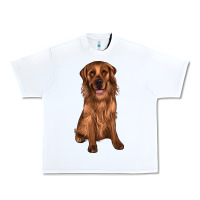 White labrador Urban Heavy Tee - JahusDesignShop