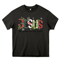 Asphalt jesus the reason for the season Heavy Core Tee - MaliasSmallBusiness