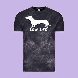 Doxie Low Life Vintage Tee Designed By Artisfamous