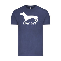 Vintage Denim Doxie Low Life Vintage Tee - artisFamous