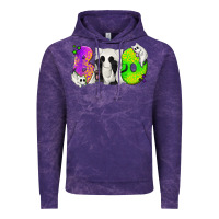 Cloud Purple Boo Ghost Cat Vintage Hoodie - texasbilliewilder