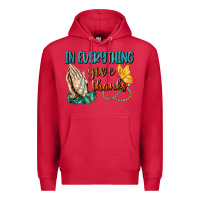 Cardinal İn Everything Give Thanks Premium Hoodie - BundleAndBundleShop
