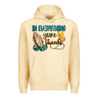 İn Everything Give Thanks Premium Hoodie | Teevron