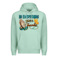 Seafoam İn Everything Give Thanks Premium Hoodie - BundleAndBundleShop