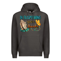 Smoke İn Everything Give Thanks Premium Hoodie - BundleAndBundleShop