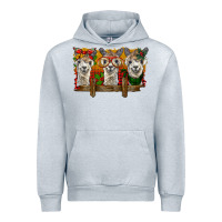 Christmas Alpacas Urban Hoodie | Teevron