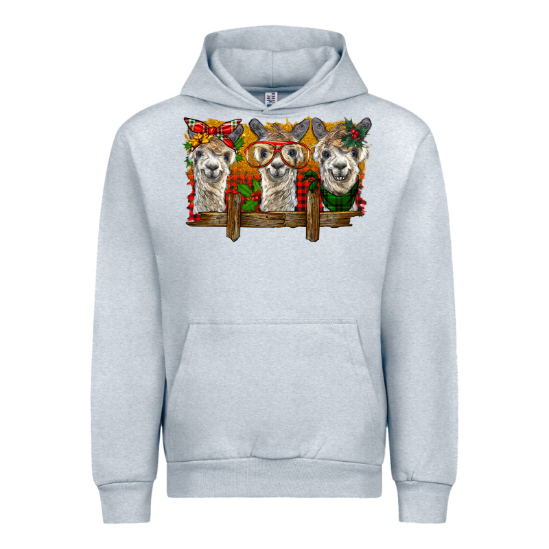 Christmas Alpacas Urban Hoodie by BarkalooDesign | Teevron