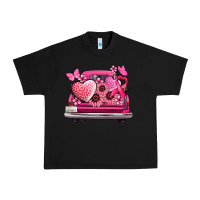 Black cancer truck back view Urban Heavy Tee - NancyCooperArtShop