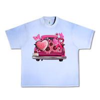 Grape Ice cancer truck back view Urban Heavy Tee - NancyCooperArtShop