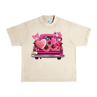 Sandshell cancer truck back view Urban Heavy Tee - NancyCooperArtShop