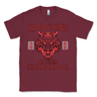 Burgundy Go Tiger High School Classic Tee - Bettercallsaul