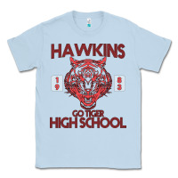 Dusty Blue Go Tiger High School Classic Tee - Bettercallsaul