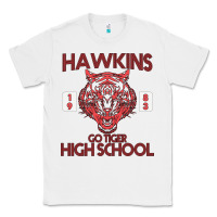 White Go Tiger High School Classic Tee - Bettercallsaul