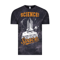 Cloud Black Science: Because You Can't Pray This Shit Into Space Vintage Tee - artisFamous