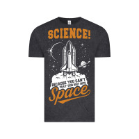 Science: Because You Can't Pray This Shit Into Space Vintage Tee | Teevron