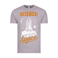 Vintage Zinc Science: Because You Can't Pray This Shit Into Space Vintage Tee - artisFamous