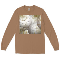 Toasted Coconut distressed volleyball pattern Long Sleeve Tee - TumblerDesignByShophia