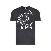 Vintage Black carp fishing Vintage Tee - artisFamous