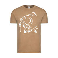 Vintage Coffee carp fishing Vintage Tee - artisFamous