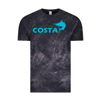 Cloud Black costa Vintage Tee - artisFamous