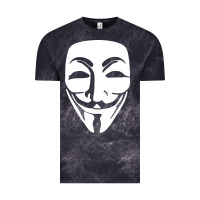 Cloud Black anonymous misteryous Vintage Tee - artisFamous