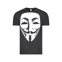 Vintage Black anonymous misteryous Vintage Tee - artisFamous