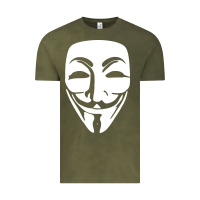 Vintage Olive anonymous misteryous Vintage Tee - artisFamous
