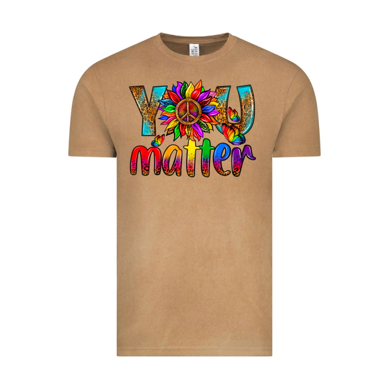 Lgbtq+ You Matter With Leopard Vintage Tee by NancyCooperArtShop | Teevron