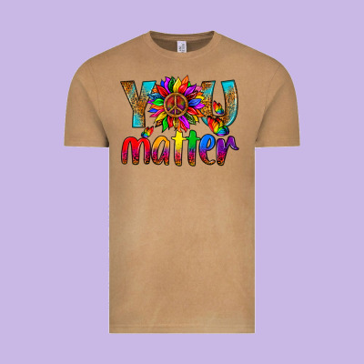 Lgbtq+ You Matter With Leopard Vintage Tee Designed By Nancycooperartshop