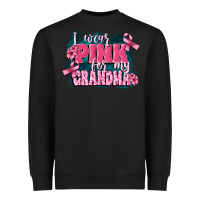 Black i wear pink for my grandma Heavyweight Sweatshirt - FaDigitalArtStudio