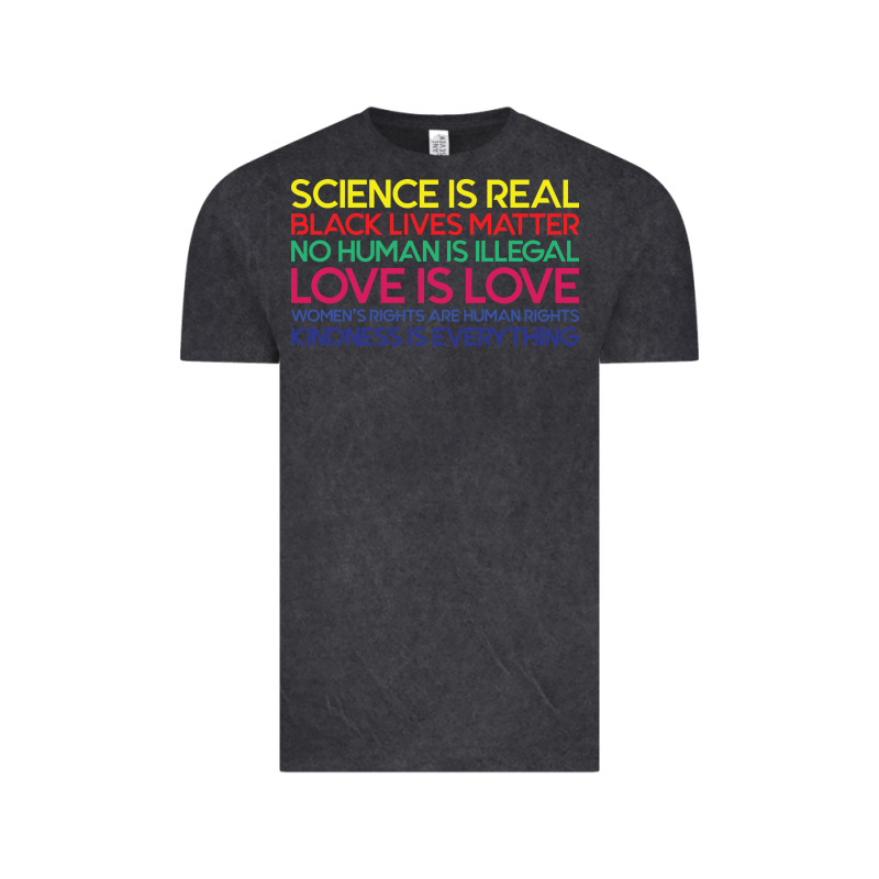 Anti Trump Science Is Real Black Lives Matter T Shirt Vintage Tee by artisFamous | Teevron