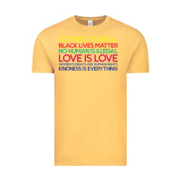 Vintage Mustard Anti Trump Science is Real Black Lives Matter T shirt Vintage Tee - artisFamous