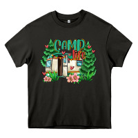 Asphalt camp life Heavy Core Tee - MaliasSmallBusiness