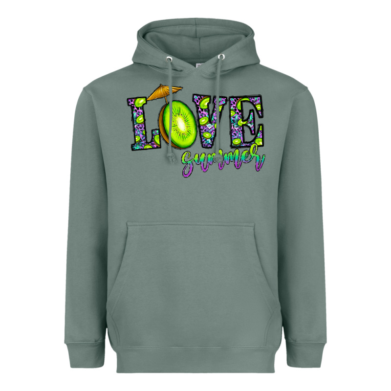 Love Summer Heavyweight Hoodie by CowhideDigitalArt | Teevron