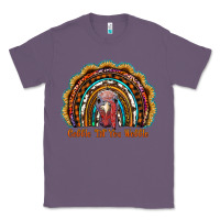 Lavender gobble till you wobble thanksgiving rainbow Classic Tee - RanaPortraitStore