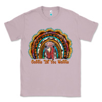 Lilac gobble till you wobble thanksgiving rainbow Classic Tee - RanaPortraitStore