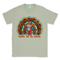 Matcha gobble till you wobble thanksgiving rainbow Classic Tee - RanaPortraitStore