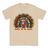 Mushroom gobble till you wobble thanksgiving rainbow Classic Tee - RanaPortraitStore
