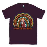 Plum gobble till you wobble thanksgiving rainbow Classic Tee - RanaPortraitStore
