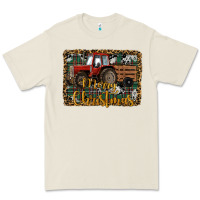 Bone Merry Christmas Tractor Premium Tee - RanaPortraitStore