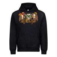 Black western goats Urban Hoodie - BarkalooDesign