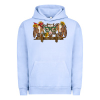 Pigment Grape Ice western goats Urban Hoodie - BarkalooDesign