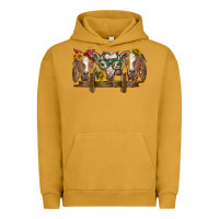 Pigment Peanut Butter western goats Urban Hoodie - BarkalooDesign