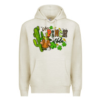 Oatmeal Heather un pinch able Premium Hoodie - FaDigitalArtStudio