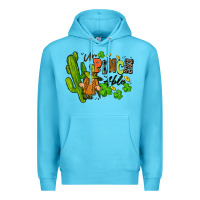 Ocean Blue un pinch able Premium Hoodie - FaDigitalArtStudio