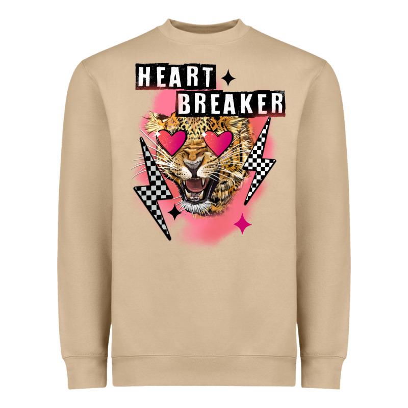 Heart Breaker Valentine's Day Heavyweight Sweatshirt by FaDigitalArtStudio | Teevron